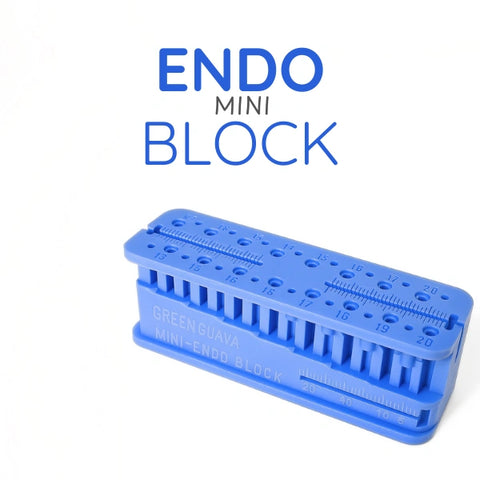 Green Guava mini endo measuring block