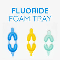 Green Guava disposable fluoride foam trays
