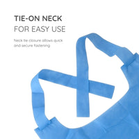 Green Guava tie-on disposable dental bib