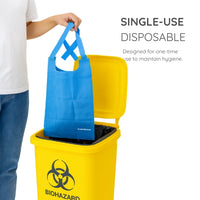 Green Guava tie-on disposable dental bib