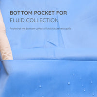 Green Guava tie-on disposable dental bib