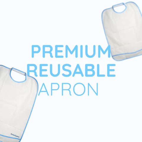 Green Guava reusable waterproof dental apron