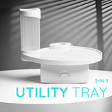 Green Guava 3-in-1 dental utility tray with cup and napkin dispenser