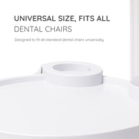 Green Guava 3-in-1 dental utility tray with cup and napkin dispenser