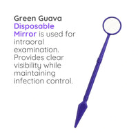 Green Guava disposable dental mouth mirrors