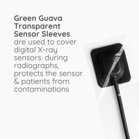 Green Guava dental X-ray sensor sleeves