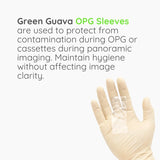 Green Guava OPG panoramic X-ray barrier sleeves