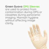 Green Guava OPG panoramic X-ray barrier sleeves