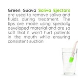 Green Guava super soft dental saliva ejector suction tips
