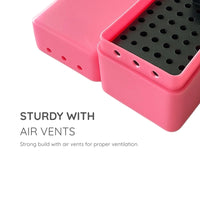Green Guava autoclavable endo box with 72 holes