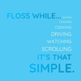 Green Guava Gfloss hands-free flosser