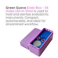 Green Guava all-in-one endo box with 36 holes