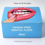 Green Guava Gfloss hands-free flosser