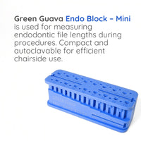 Green Guava mini endo measuring block