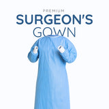 Green Guava premium fluid-resistant surgeon's gown