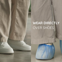 Green Guava non-woven disposable shoe covers