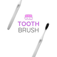 Green Guava soft-bristle dental toothbrush