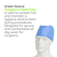 Green Guava surgeon's head caps