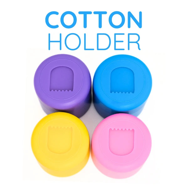 Green Guava chairside cotton holder dispenser