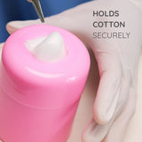 Green Guava chairside cotton holder dispenser