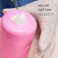 Green Guava chairside cotton holder dispenser
