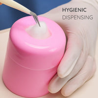 Green Guava chairside cotton holder dispenser
