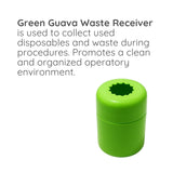 Green Guava dental chairside waste receiver