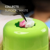 Green Guava dental chairside waste receiver