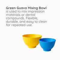Green Guava flexible dental mixing bowl