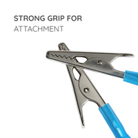 Green Guava metal dental bib clips