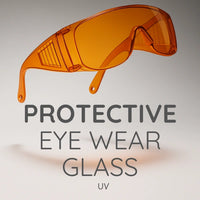 Green Guava protective eyewear — Orange — UV glass hero