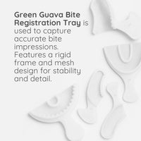 Green Guava dental bite registration trays