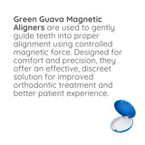 Green Guava magnetic aligner storage box