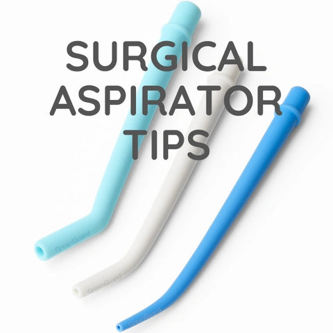 Green Guava autoclavable surgical aspirator tips