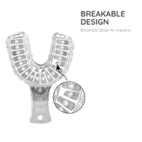 Green Guava dental implant impression trays