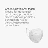 Green Guava N95 respirator face masks