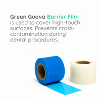 Green Guava dental barrier film for surface protection