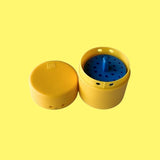 Green Guava round endo box with 26 holes
