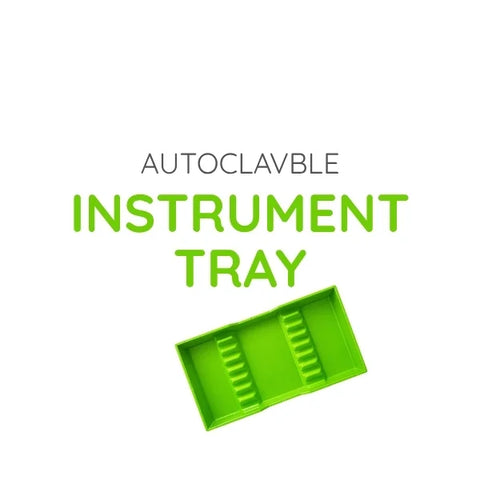Green Guava autoclavable dental instrument tray