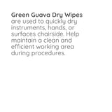 Green Guava dental dry wipes
