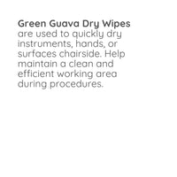 Green Guava dental dry wipes