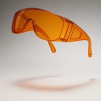 Green Guava protective eyewear — Orange — studio shot