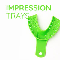 Green Guava autoclavable dental impression trays set of 10