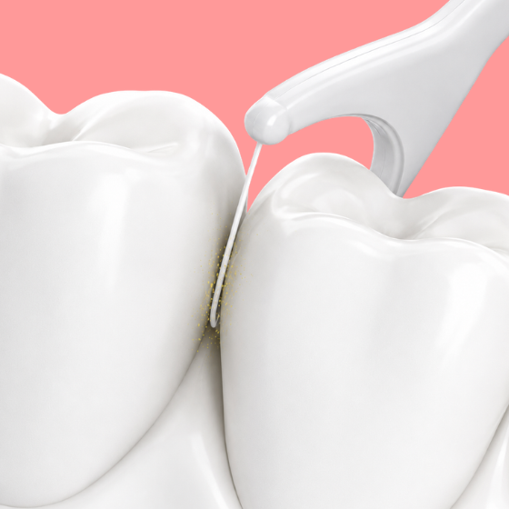 THREADS BREAKING WHILE YOU FLOSS? 
